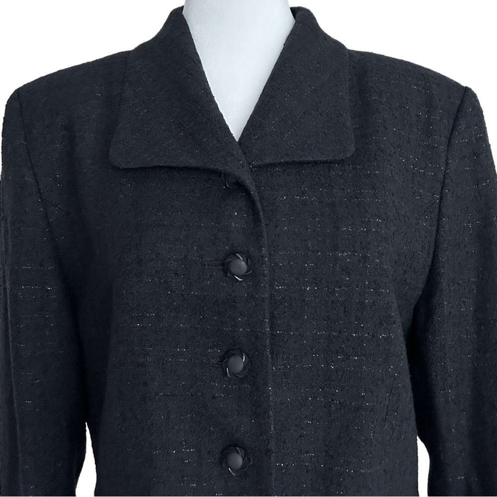 Pendleton Wool Blend Metallic Threading Blazer Ja… - image 5